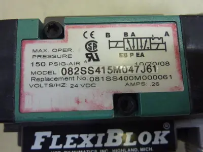 USED NUMATICS 082SS415M047J61