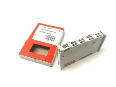 USED BECKHOFF ETHERCAT 4-CHANNEL DIGITAL INPUT TERMINAL 24VDC