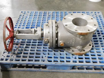 6" Aloyco Stainless Steel Gate Valve Class 150 CF8M Rising Stem Used