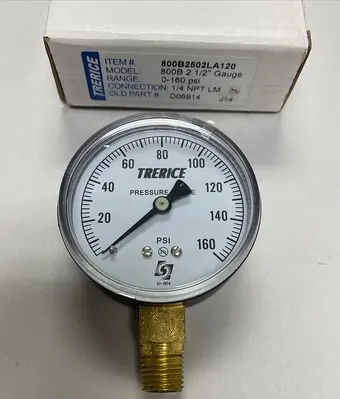 New | in-Stock TERRICE 800B2502LA120 Universal Pressure Meters Ohio US | Surplus Asset Holdings #1235124