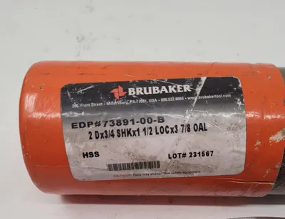 BRUBAKER EDP#73891-00-B Tooling & Accessories, Tooling | Machinery Central (2)