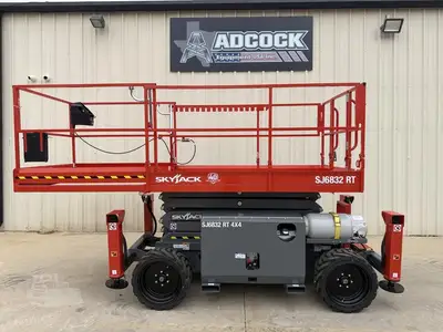 New | in-Stock 2026 SKYJACK SJ6832RT Scissor Lifters Texas US | Adcock Equipment USA #1519620