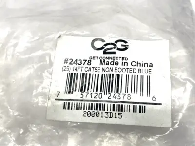 New | in-Stock C2G 24378 Cable & Wire Michigan US | Maverick Industrial Sales #1390825