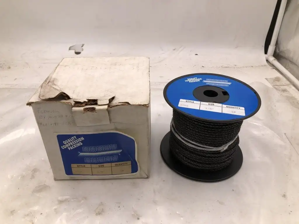 Style 2002 1/8″ Compression Packing 10ft -NIB