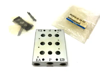 NVV5FS2-20-031-03T | SMC  Pneumatic Manifold 3-Port 3-Station - New Other
