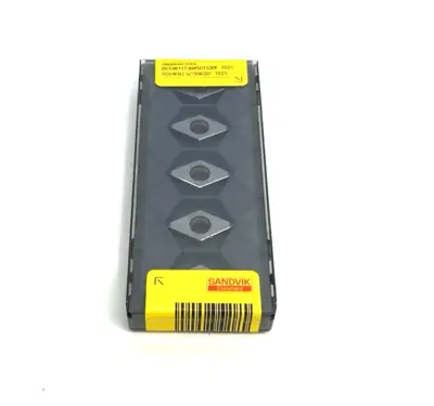NEW SANDVIK COROMANT COROTURN® 107 TURNING INSERT DCGW3(2.5)1S0630F 7025