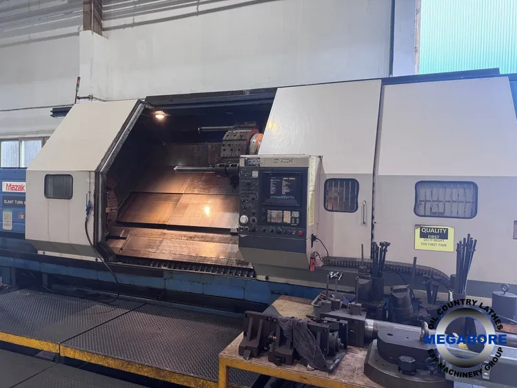 1988 MAZAK SLANT TURN 80N/4000 CNC Lathes Vertical Turning and Milling | ESP Machinery Australia Pty Ltd