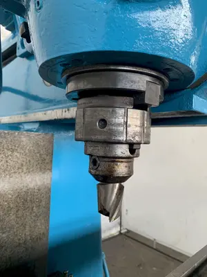VAN-NORMAN NO. 38 VERTICAL UNIVERSAL 50-TAPER MILLING MACHINE. STOCK # 0255424