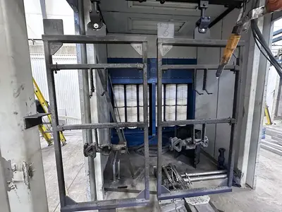 AFS Powder Coat Line w/ Integrated ABB Robot