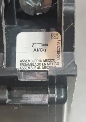 Square D DP-4075-100A Circuit Breaker 15A 120/240V 50/60HZ Loc4D17