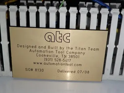Automation Tool Company Control Panel