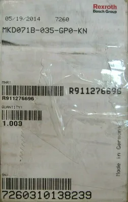 NEW REXROTH R911276696 SERVO MOTOR MKD071B-035-GP0-KN