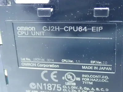 USED OMRON CJ2HCPU64EIP