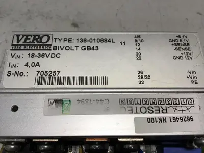 USED VERO ELECTRONICS 136-010684L
