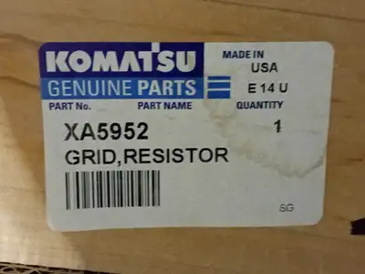 NEW KOMATSU XA5952