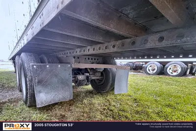 Used 2005 STOUGHTON 53' Box Trailers Indiana US | Proxy Equipment #1385057