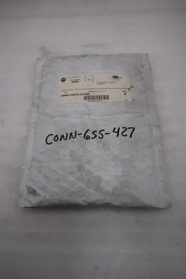 LOT OF 2 - Allen Bradley 2090-K6CK-D15M Connector Kit - STOCK GF292A