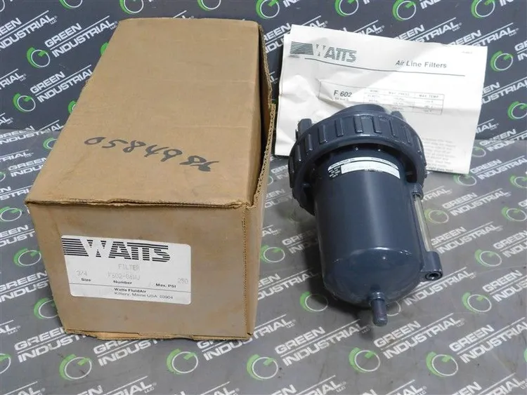 Used WATTS REGULATOR CO. F602-06WJ Filters Wisconsin US | Green Industrial #683612