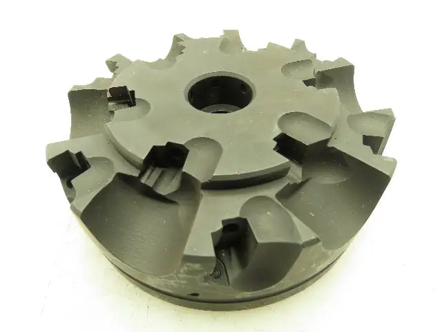 RK TOOL SMC6212-11047 Indexable Face Mill 12-Insert Double Cutter 4.2" x 6.2"
