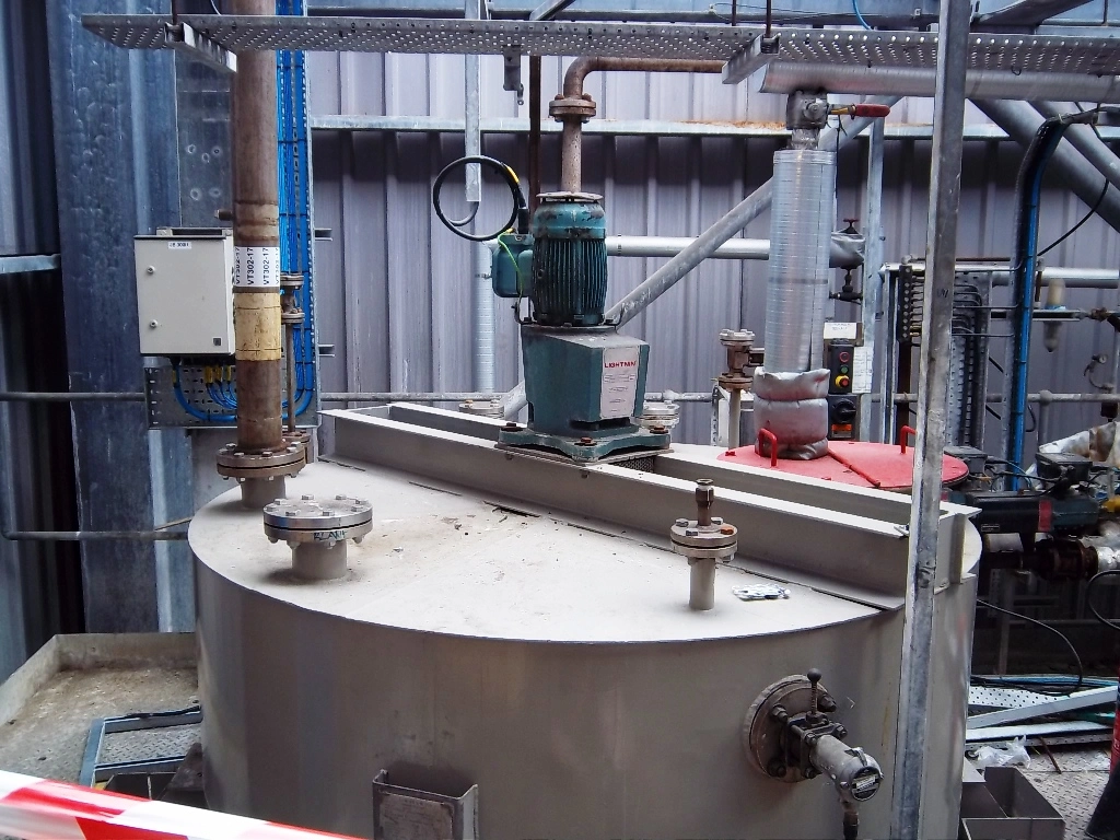 8,000L S/S Enc Jktd Mixing Tank