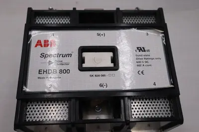 Abb Spectrum EHDB 800 Drive Contactor 120v-ac 600v-dc 800a Amp STOCK 1734B