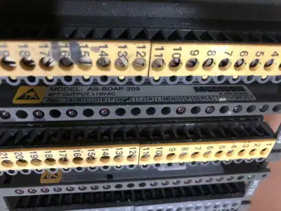 Modicon PC-A984-145 PLC CPU Module 8K Memory w/ MB Plus & 13 Various Modules
