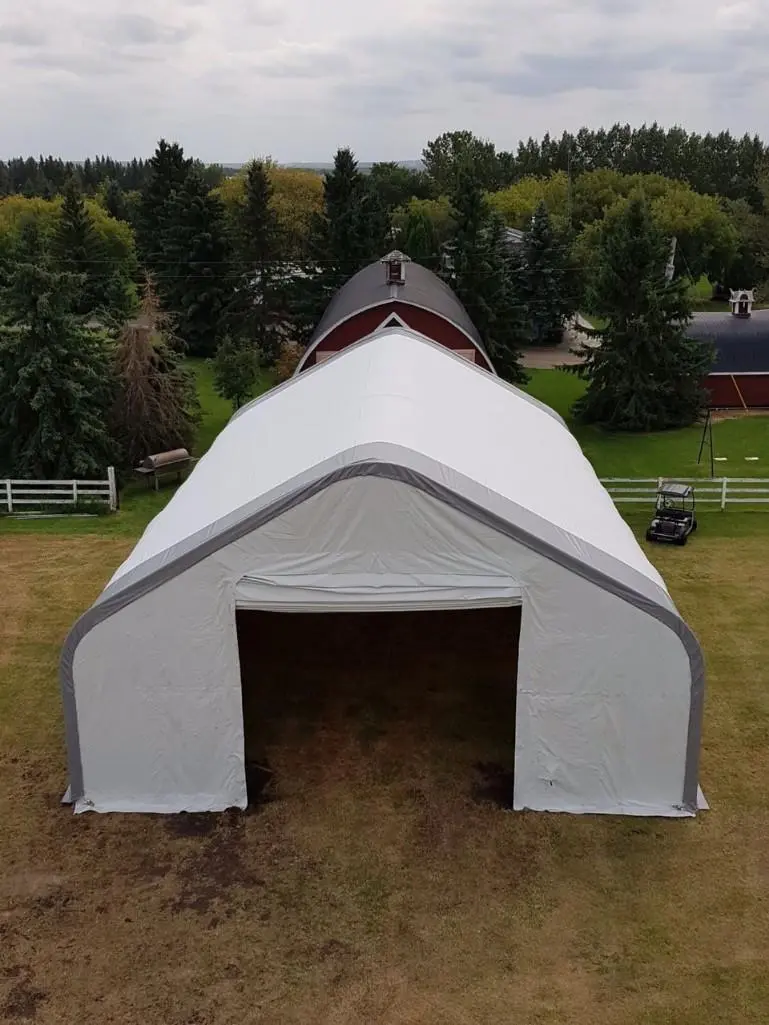 NEW 30X60X20 DOUBLE TRUSS STORAGE BUILDING