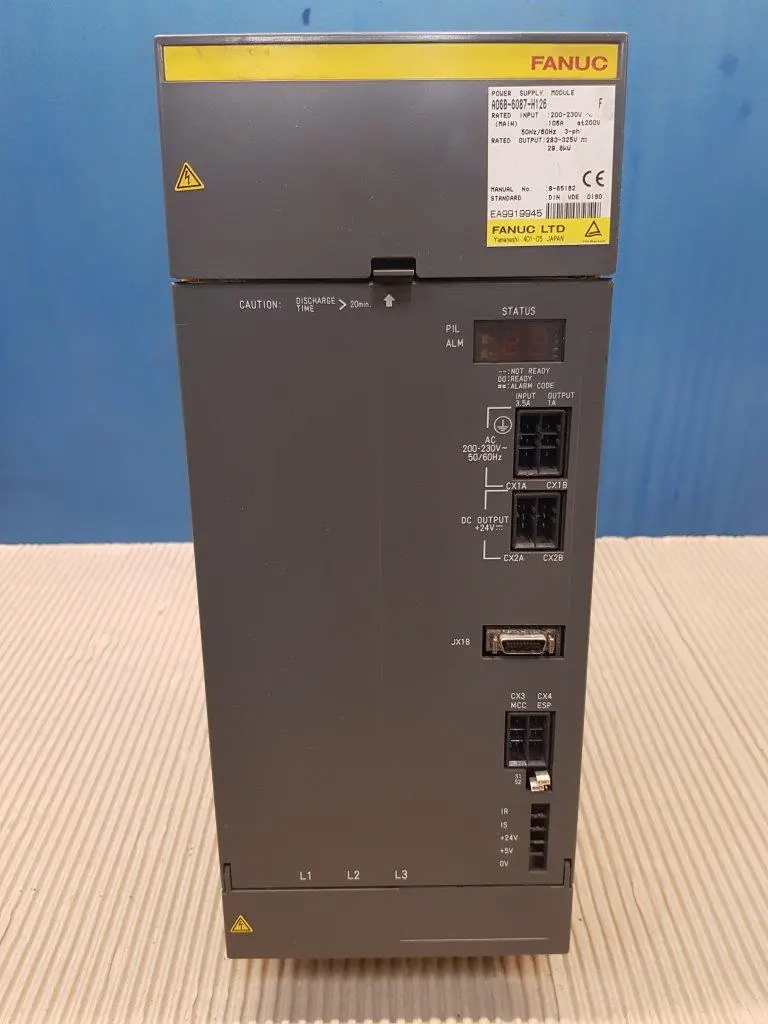 (REF 252) FANUC POWER SUPPLY A06B-6087-H126
