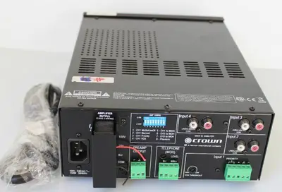 Crown 160MA Four-Channel 60-Watt Mixer Amplifier for Commercial Audio