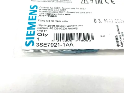 NEW SIEMENS ROPE ROLLER FIXING M4 STEEL
