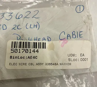 New | in-Stock MARKEM 33654BA Cable & Wire | Surplus Asset Holdings #1206729