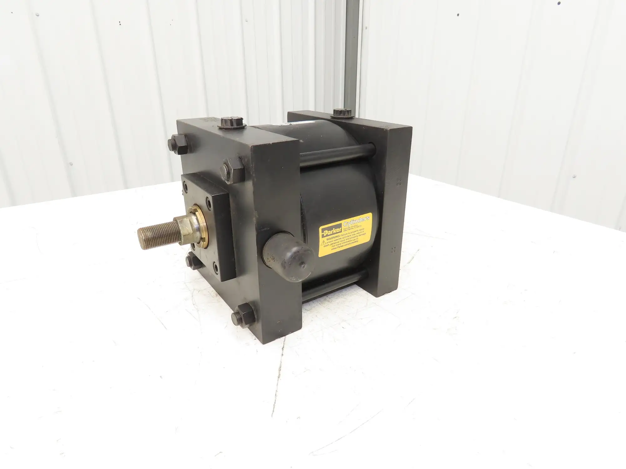 Parker 08.00 D2ALU14A 3.000 Pneumatic Air Cylinder 8" Bore 3" Stroke 250PSI