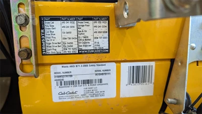 NEW CUB CADET 2X 524 SWE