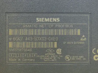 Siemens 6GK7 443-5DX03-0XE0 Simatic Net CP Profibus Communication Module
