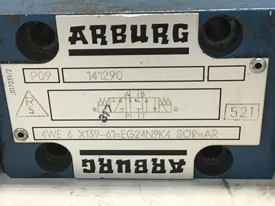 USED ARBURG 4WE6X13961/EG24N9K4