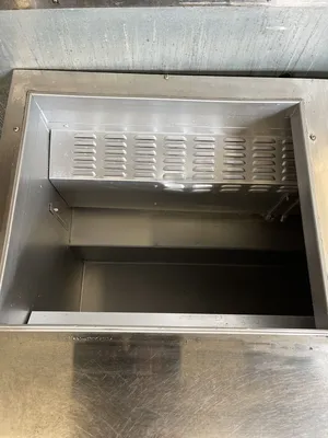 174-0117 Continental SW60 60” Pan Rail Self Contained Prep Table Cooler