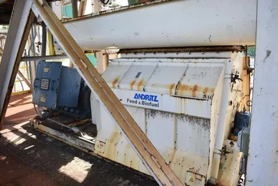 Andritz Model #4360/Series Feed & Bio Fuel Hammer Mill, 6/600 HP