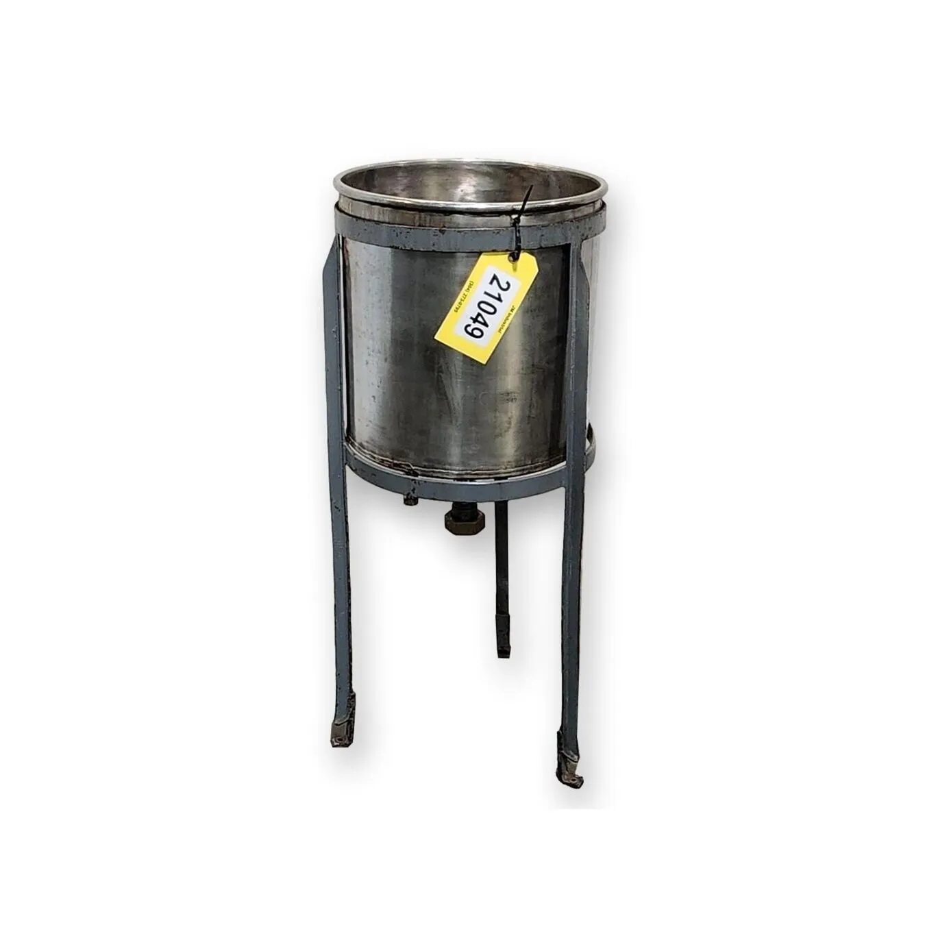 Used Stainless Steel Liquid Holding Tank – 9 Gallon