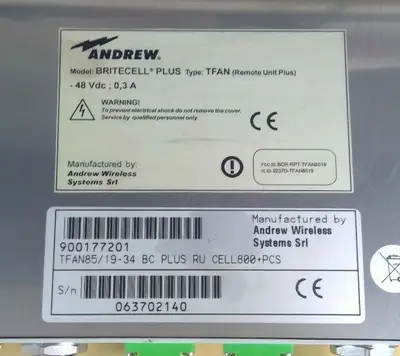 USED Andrew Britecell Plus