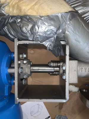 10" Jamesbury V-Ball Valve Air Operated Stainless New Storeroom Spare