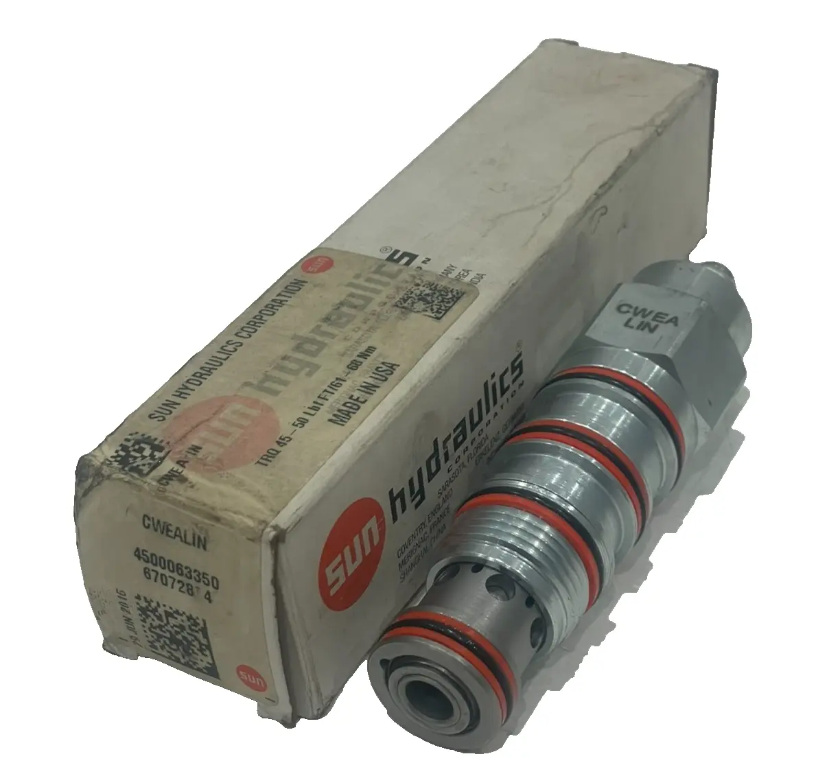 NEW SUN HYDRAULICS CWEA-LIN VALVE 1FX6 CWEALIN