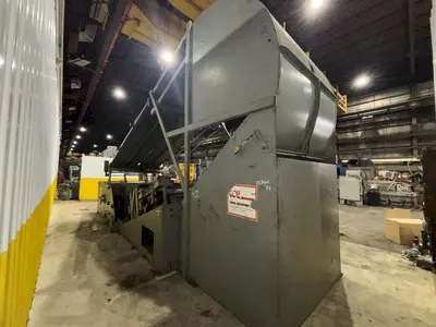72" X .200" X 20,000 LBS COE PRESS SPACE SAVER COIL CRADLE STRAIGHTENER COMBINATION UNCOILER, 48" X 1/4": STOCK #22704