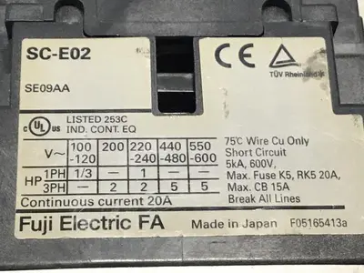 USED FUJI AIR TOOLS SC-E02