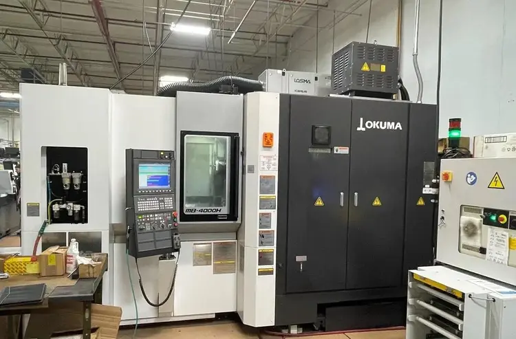 Used 2018 OKUMA MB-4000H Horizontal Machining Centers Illinois US | ABL Technology LLC #1394739