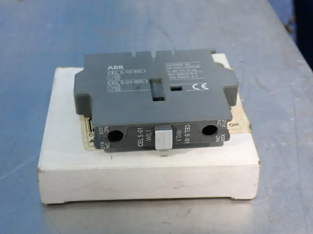 Used ABB CEL 510WO,1 Contact Blocks Ohio US | HGR 24 #907486