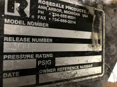 Rosedale 6-18-2P 18″ Steel Basket Strainer Housing 150PSI ; 2″ FNPT