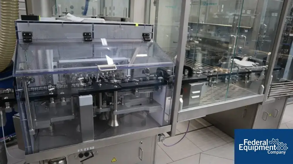 NEW Groninger Unused Groninger Aseptic Vial Filling Line, Model RFVG-200