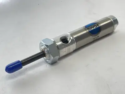 New | in-Stock IMI Bimba Round Body Pneumatic Cylinder 3/4" Bore 1" Stroke Pneumatic Cylinders Michigan US | Maverick Industrial Sales #1395492