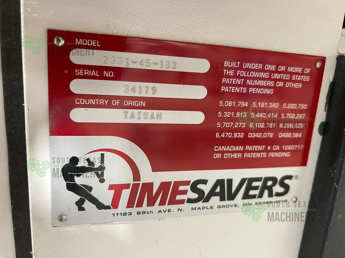 USED 2019 TIMESAVERS 2331-45-133 SP