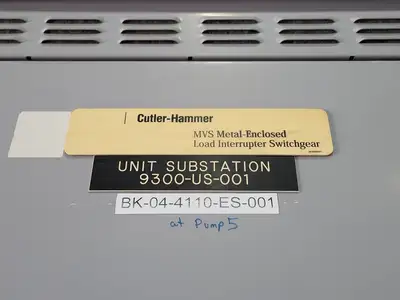 Used EATON CUTLER-HAMMER MVS2 Switchgears British Columbia CA | Lenmark #244608